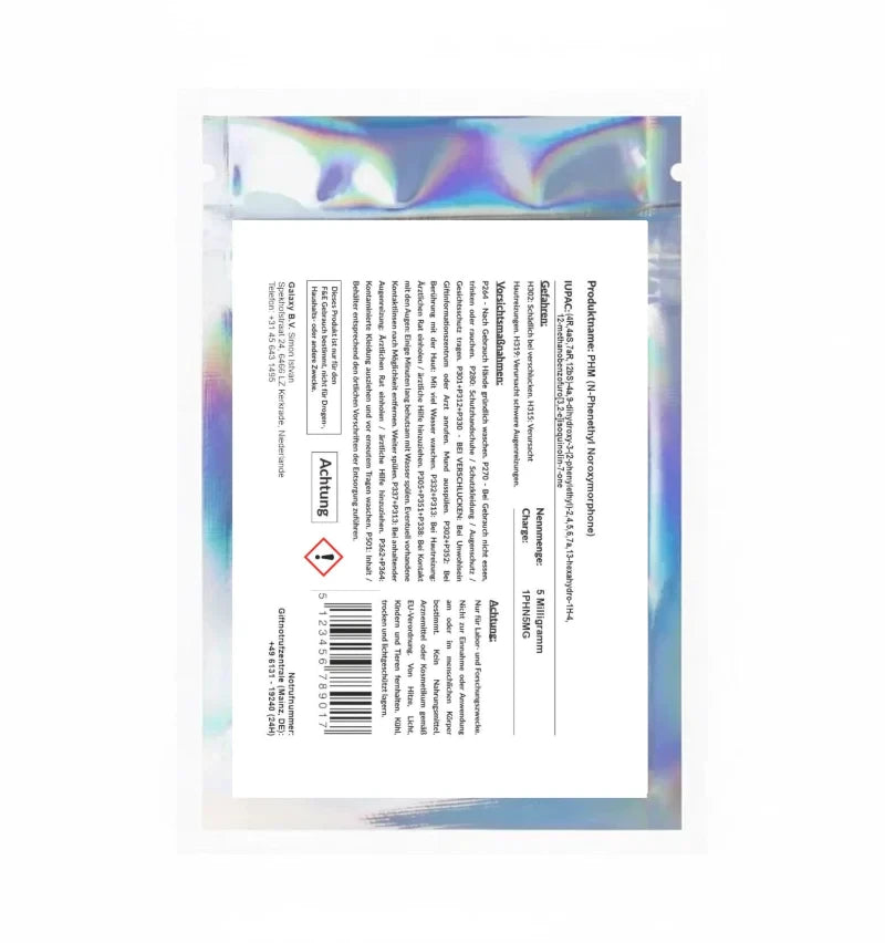 5x N-Phenethyl Noroxymorphone 5mg